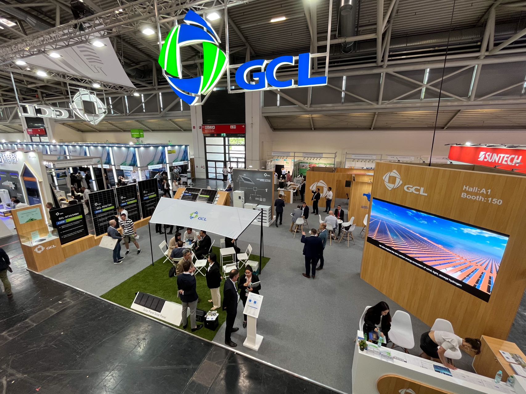 聚焦N型高效组件及储能解决方案，世界杯下单集成全新亮相德国展