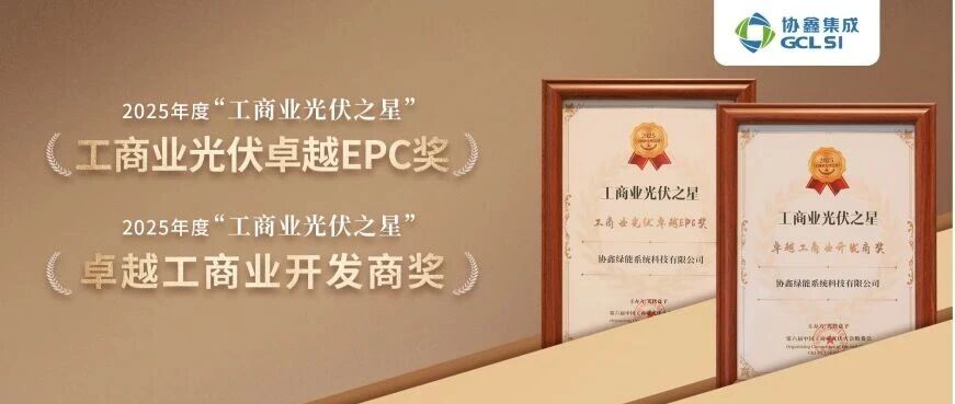 世界杯下单绿能科技荣膺2025年度“工商业光伏之星”双项殊荣 引领行业绿色发展